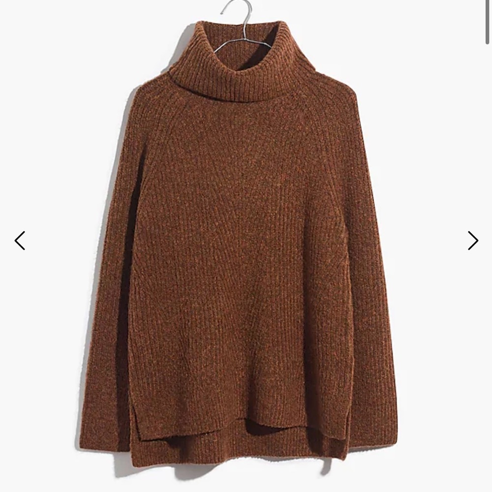 Madewell Mercer Turtleneck Sweater in Coziest Yarn